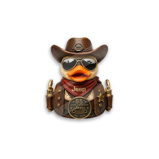 Jeep 85th Anniversary Cowboy Duck Acrylic Magnet