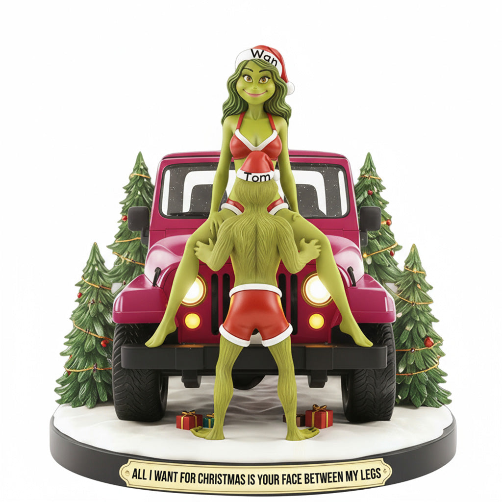 Personalized Funny Couple Jeep Acrylic Ornament Supler Store