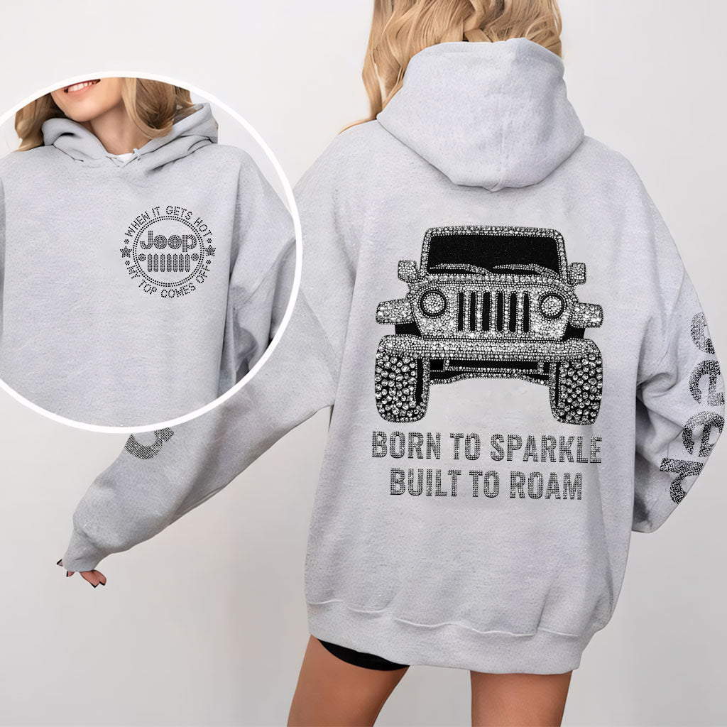 Jeep Born To Sparkle Zip Hoodie Supler Store