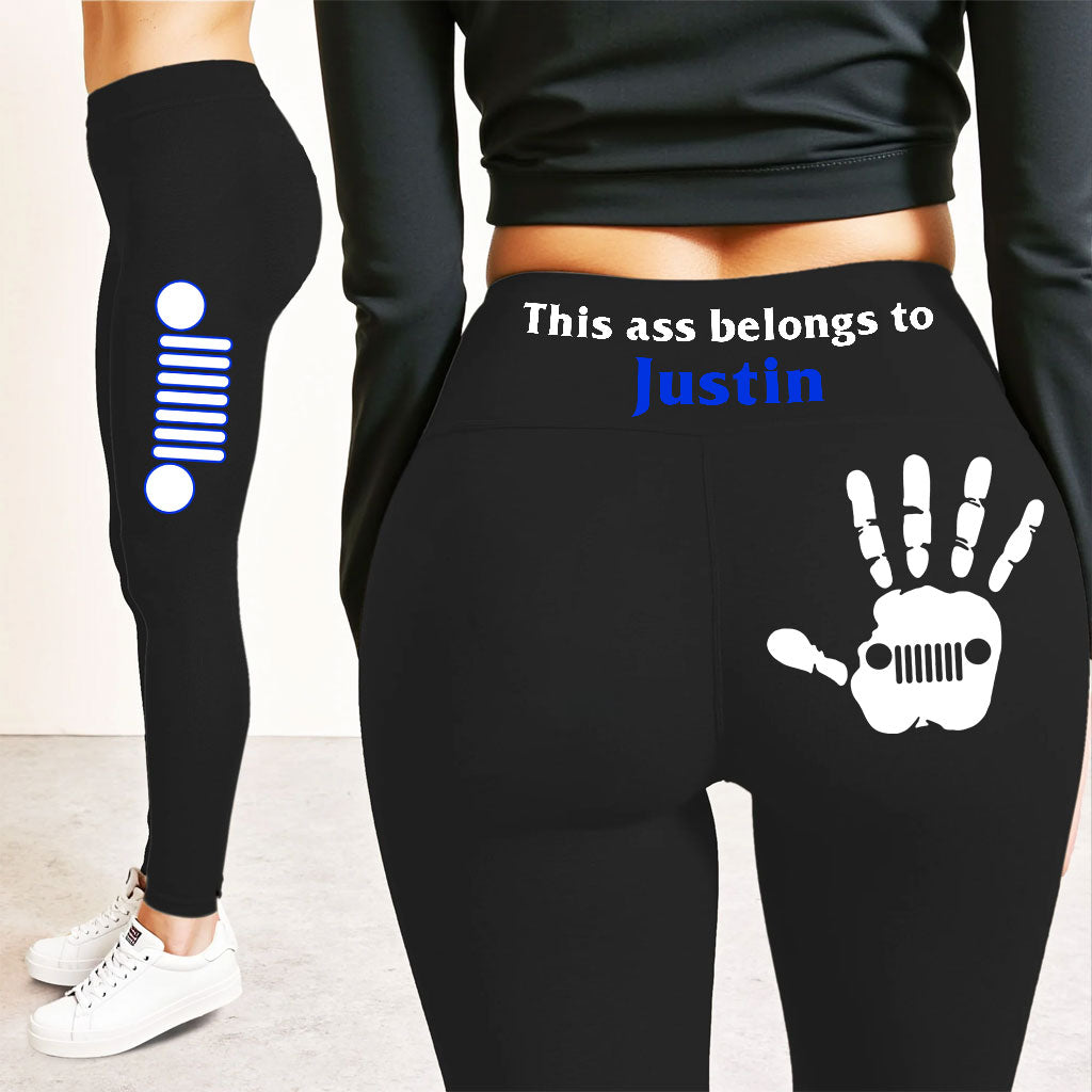 Personalized Jeep Girl Funny Leggings Supler Store