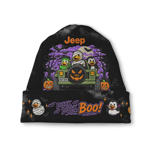 Jeep Halloween Duck Duck Boo Beanie Hat