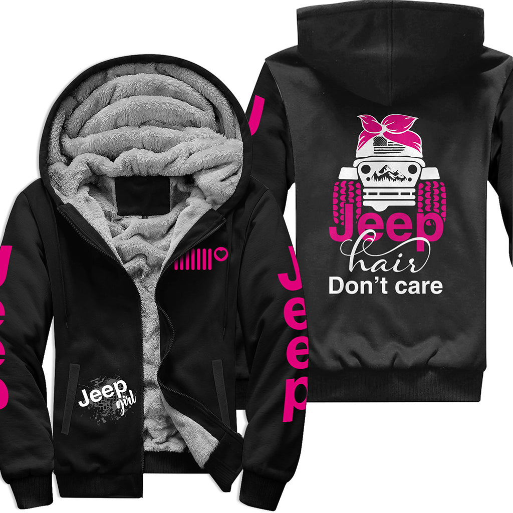 Jeep Hair Don't Care T-shirt Hoodie Supler Store