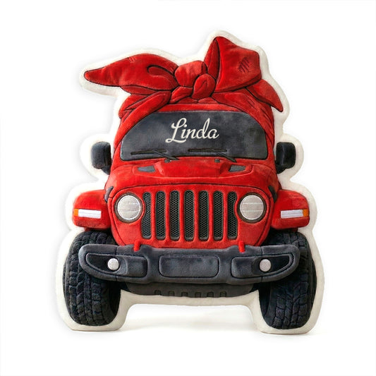 Jeep Girl Personalized Pillow Gifts for Offroad Lovers