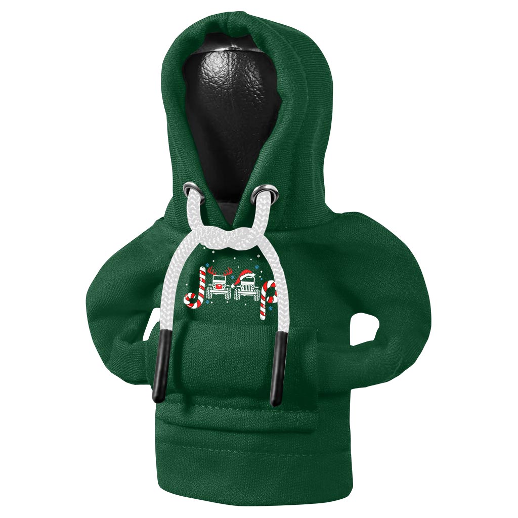 Jeep Christmas Shift Knob Hoodie Supler Store
