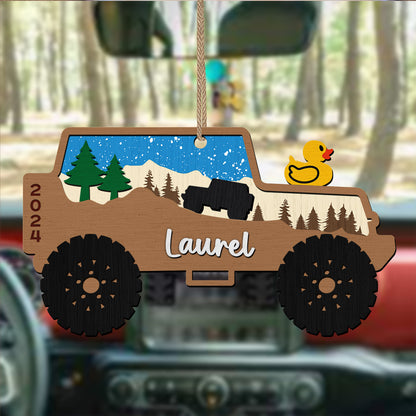 Personalized Jeep Offroad Truck Ornament