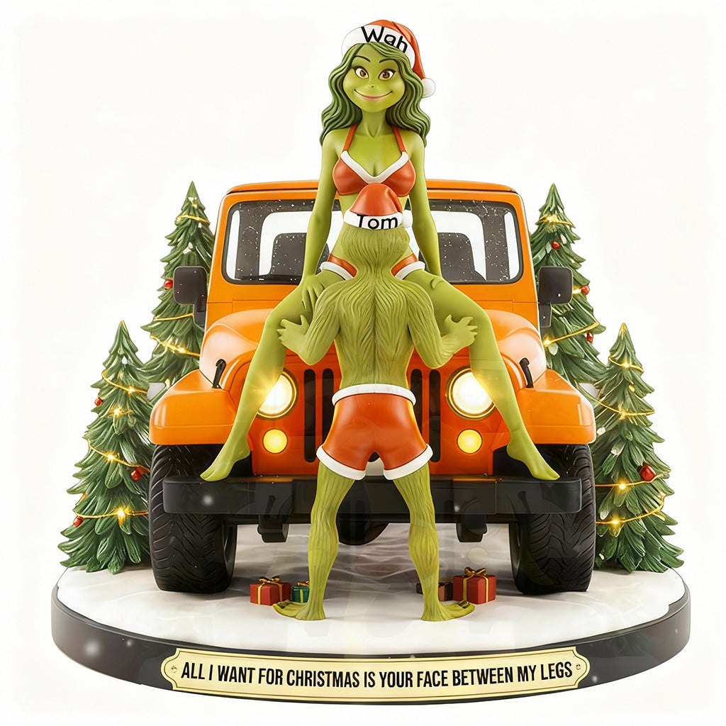 Personalized Funny Couple Jeep Acrylic Ornament Supler Store