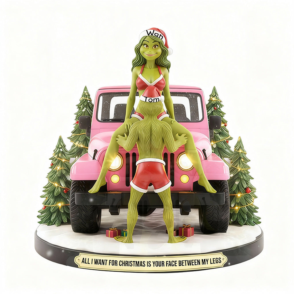 Personalized Funny Couple Jeep Acrylic Ornament Supler Store