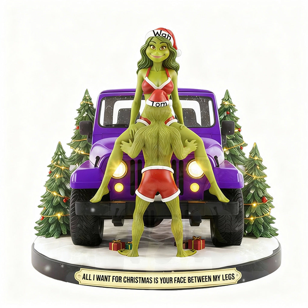 Personalized Funny Couple Jeep Acrylic Ornament Supler Store