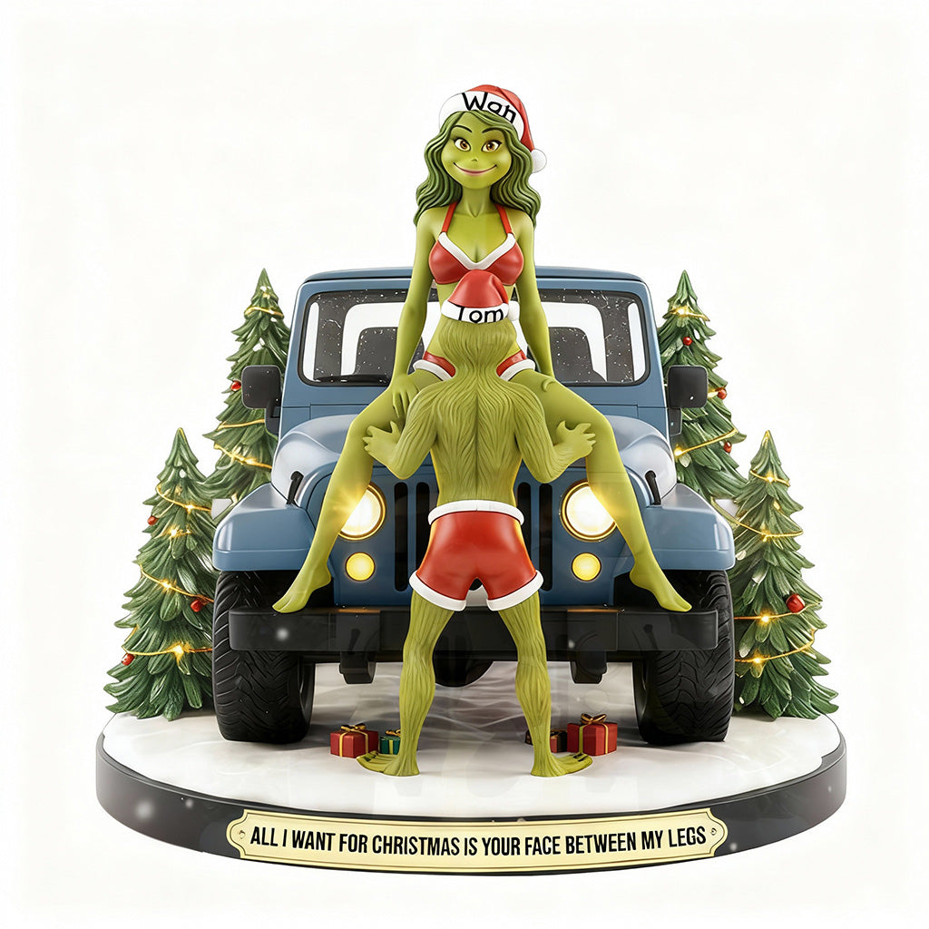 Personalized Funny Couple Jeep Acrylic Ornament Supler Store