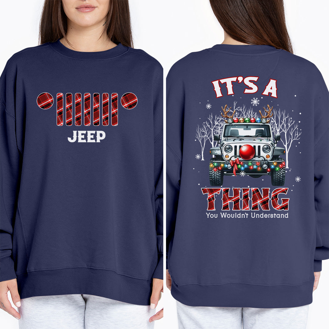 It's a Jeep Thing Christmas Gift Long Sleeve T-Shirt