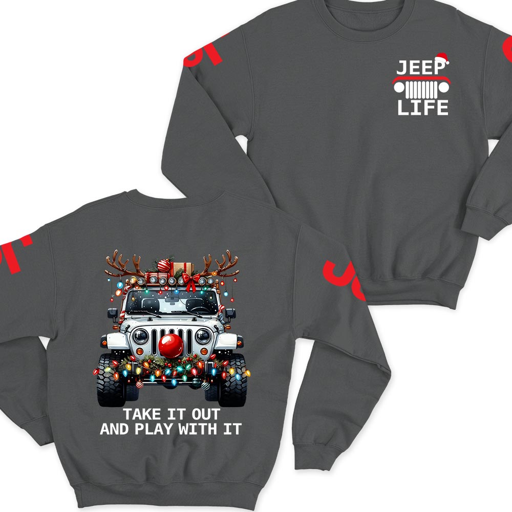 Jeep Life Merry Christmas Hoodie Supler Store