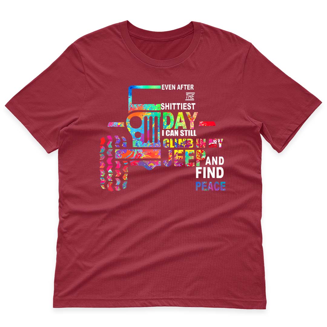 Jeep Find Peace Funny Hand T-Shirt Hoodie Supler Store