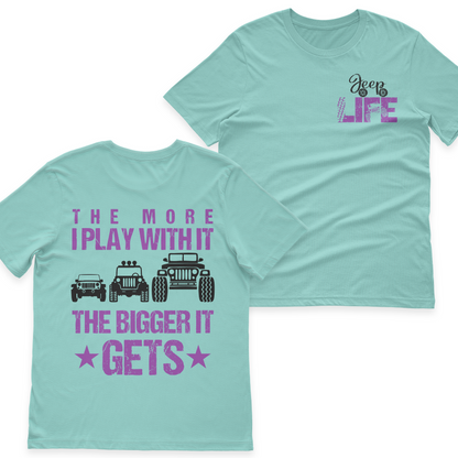 Jeep The More I Play With It The Bigger It Gets T-Shirt Hoodie