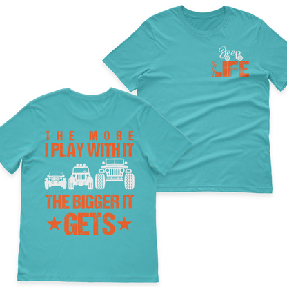 Jeep The More I Play With It The Bigger It Gets T-Shirt Hoodie