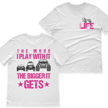 Jeep The More I Play With It The Bigger It Gets T-Shirt Hoodie