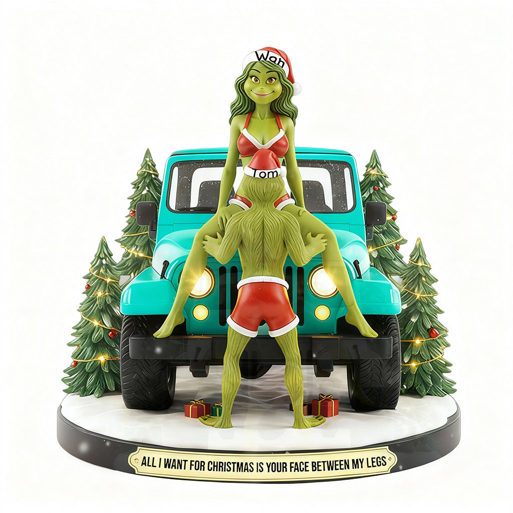 Personalized Funny Couple Jeep Acrylic Ornament Supler Store