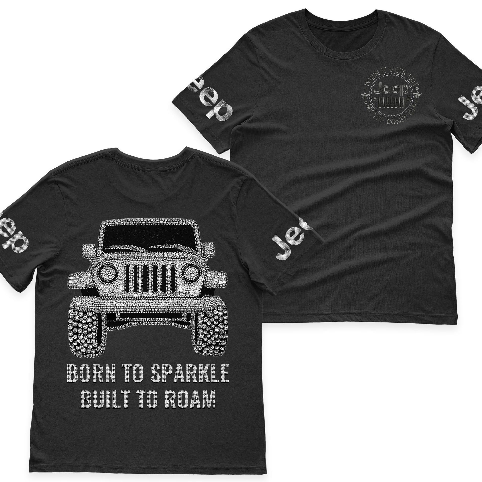 Jeep Born To Sparkle Zip Hoodie Supler Store