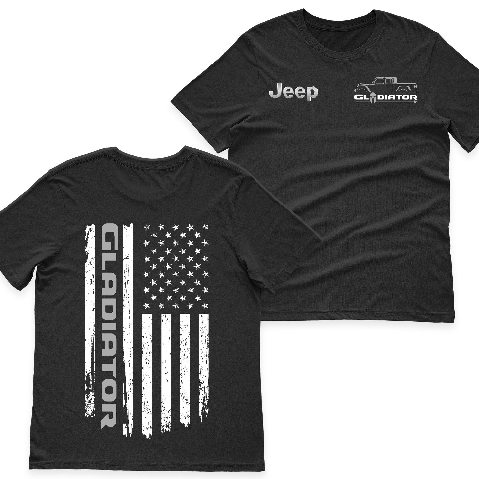 Jeep Gladiator American Flag Offroad Zip Hoodie Supler Store