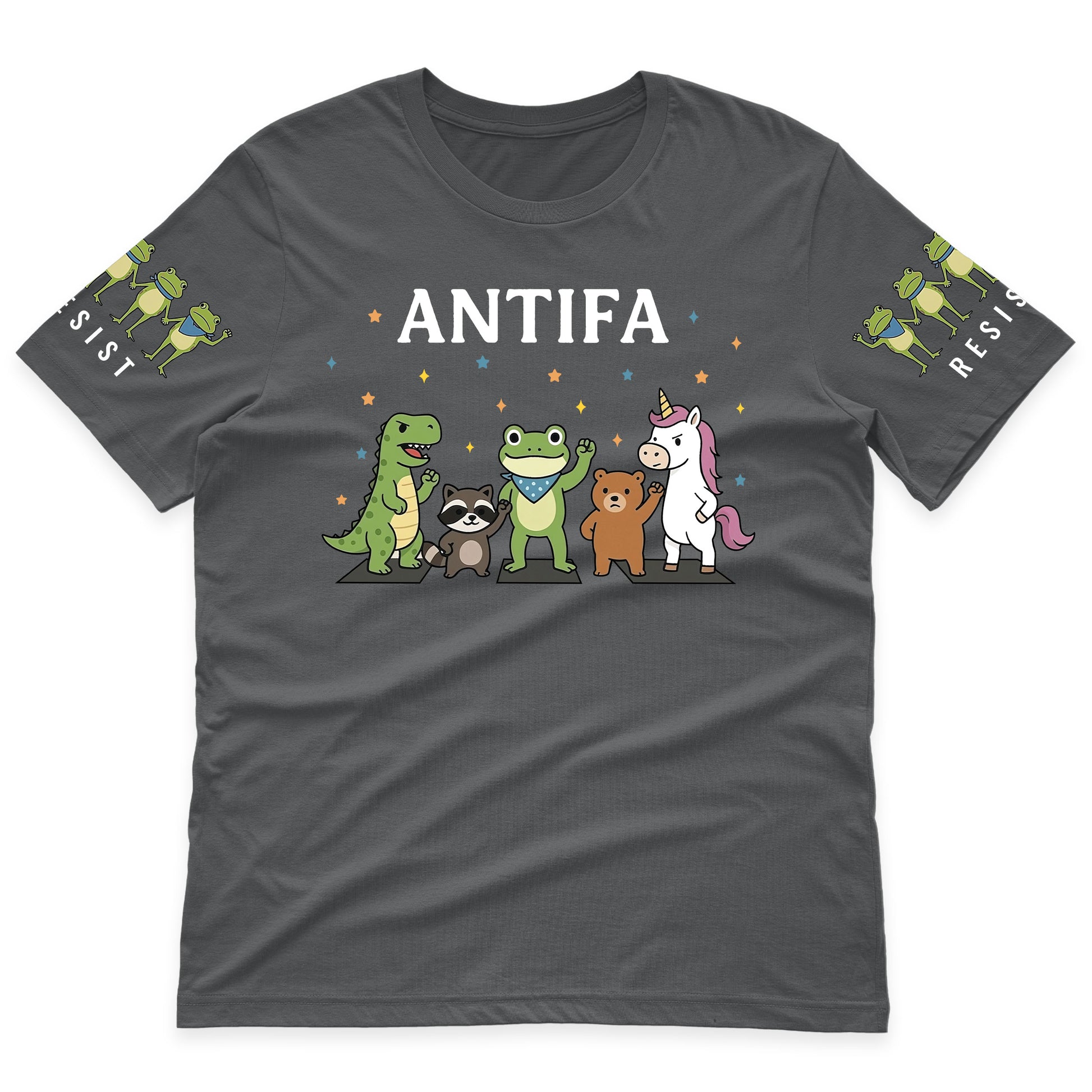 Antifa Portland Frog Resist Hoodie T-Shirt Supler Store