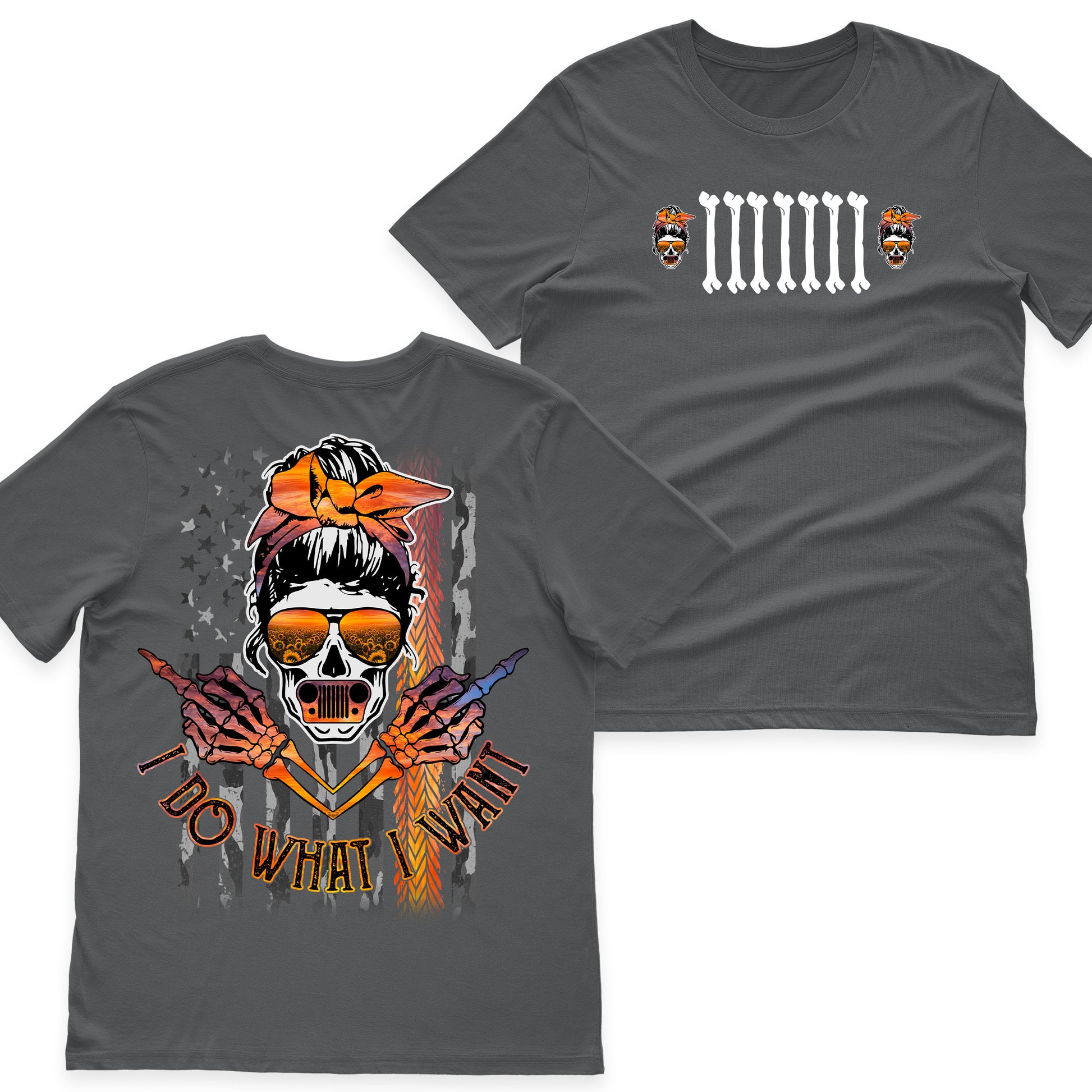 Jeep Skull I Do What I Want T-Shirt Hoodie Supler Store