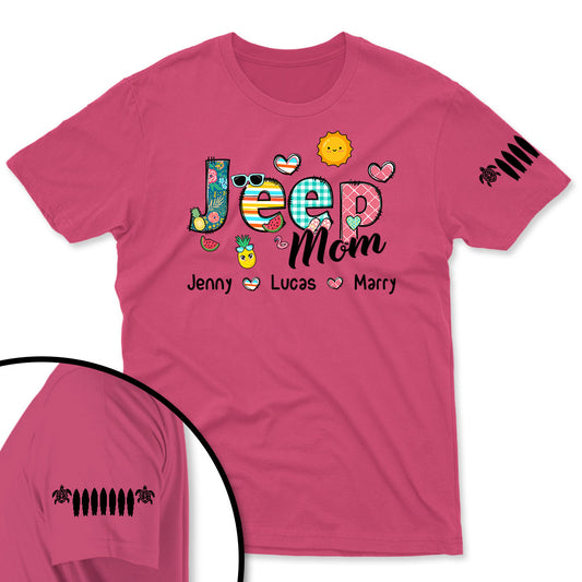 Jeep Mom Beach Personalized Shirt