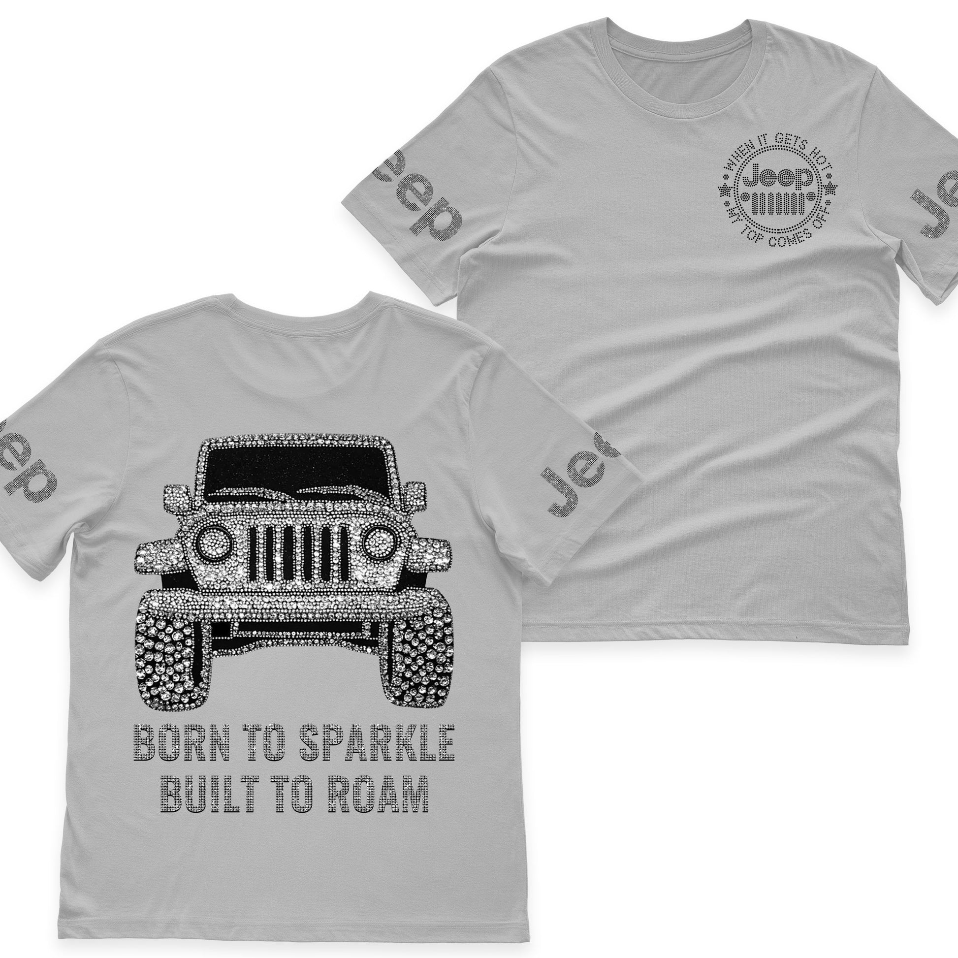 Jeep Born To Sparkle Zip Hoodie Supler Store