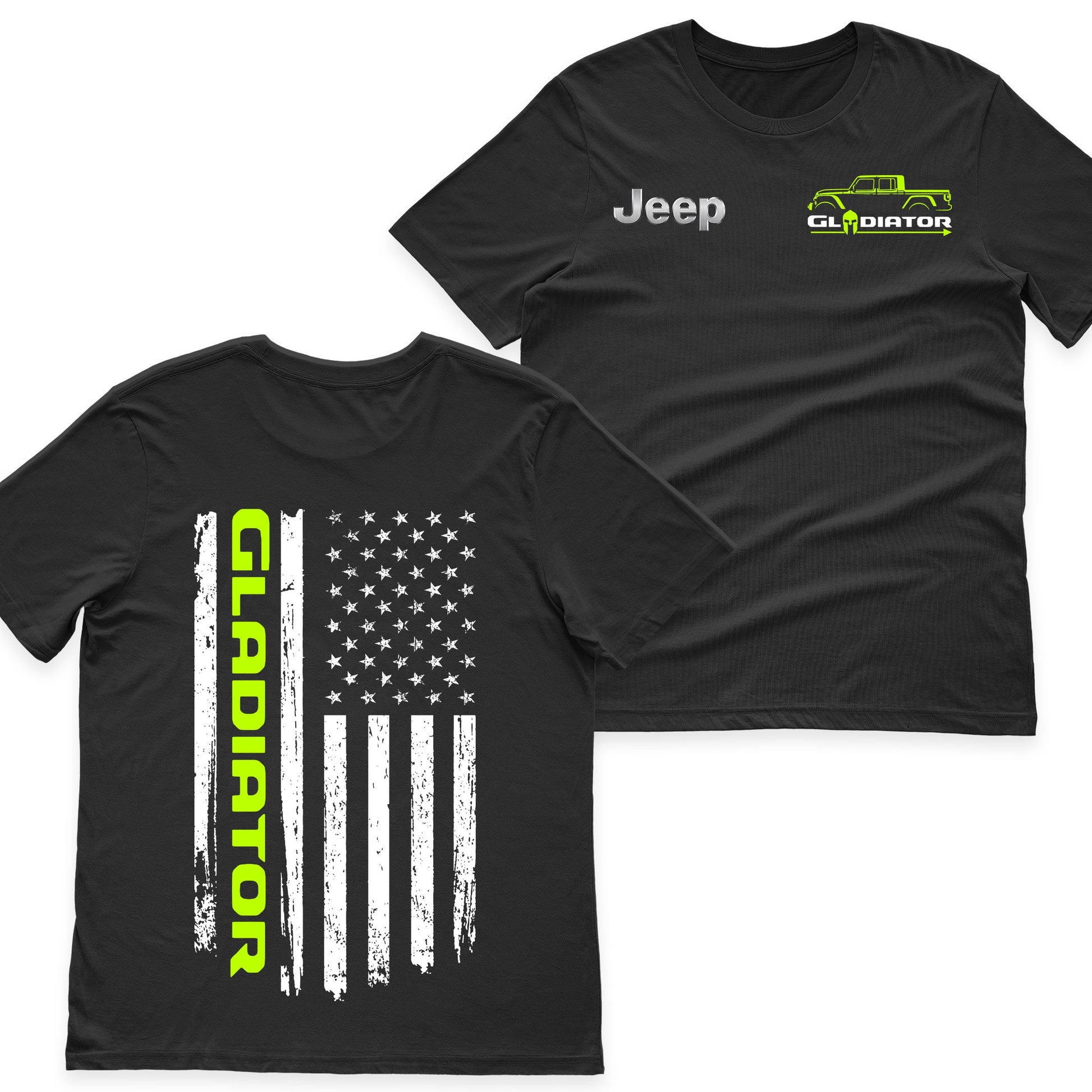 Jeep Gladiator American Flag Offroad Zip Hoodie Supler Store