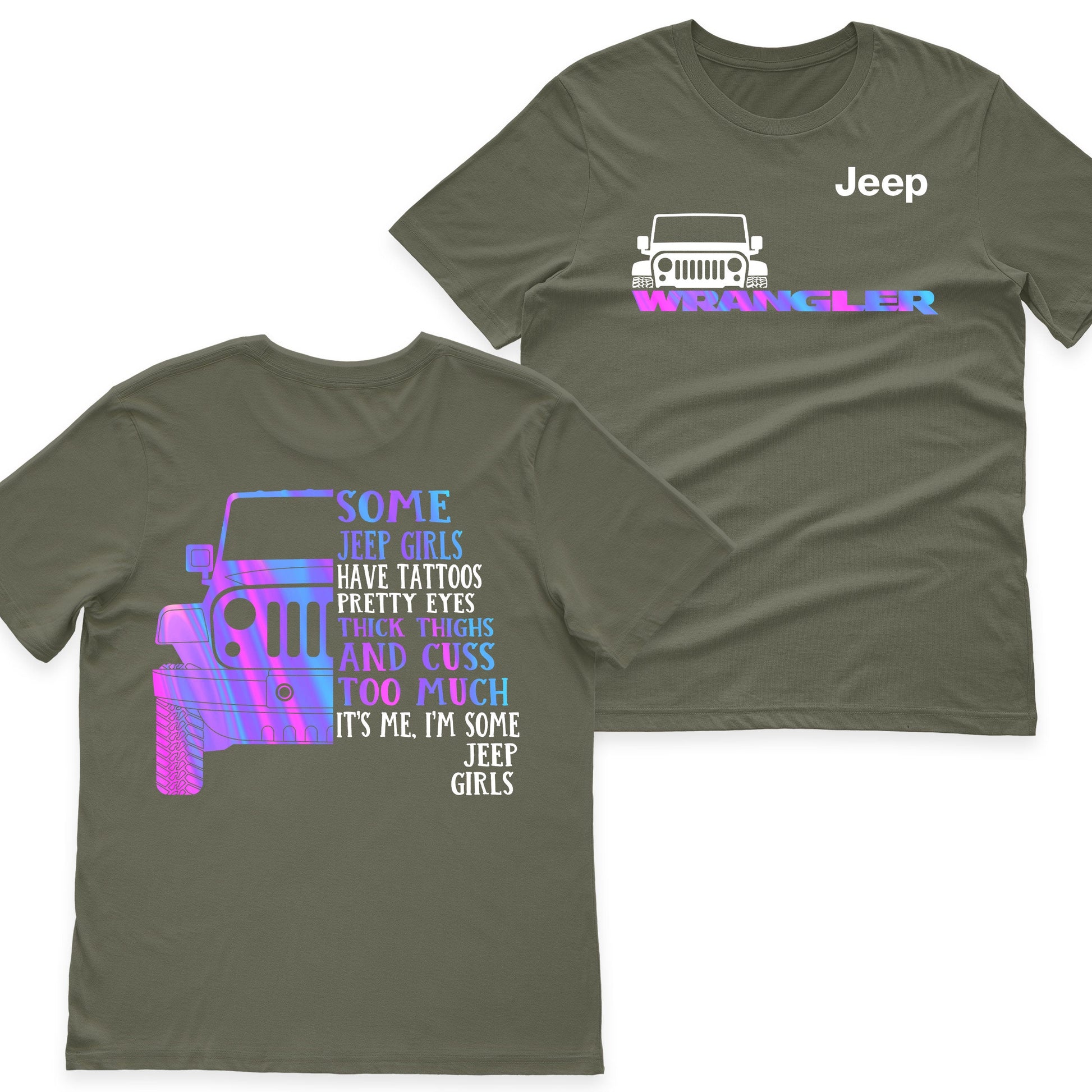 Jeep Girl Wrangler Have Tattoos Hoodie Supler Store