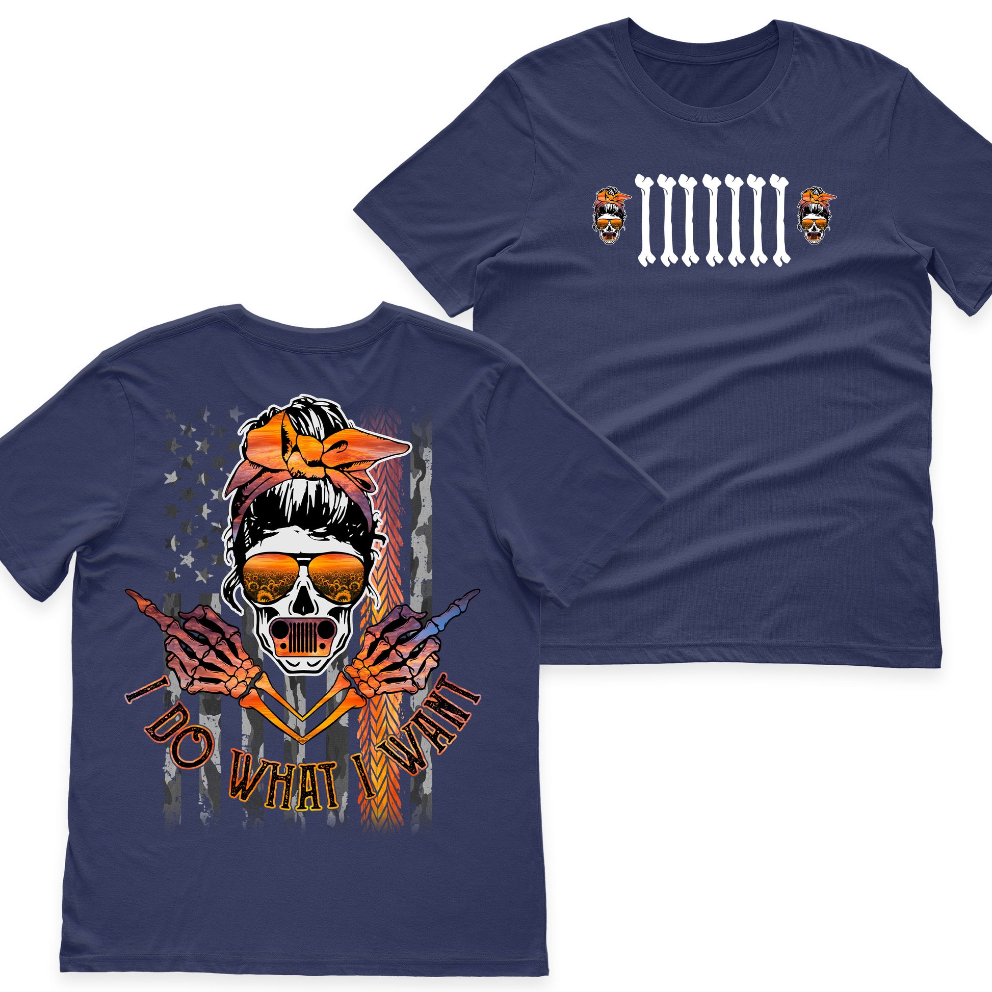 Jeep Skull I Do What I Want T-Shirt Hoodie Supler Store