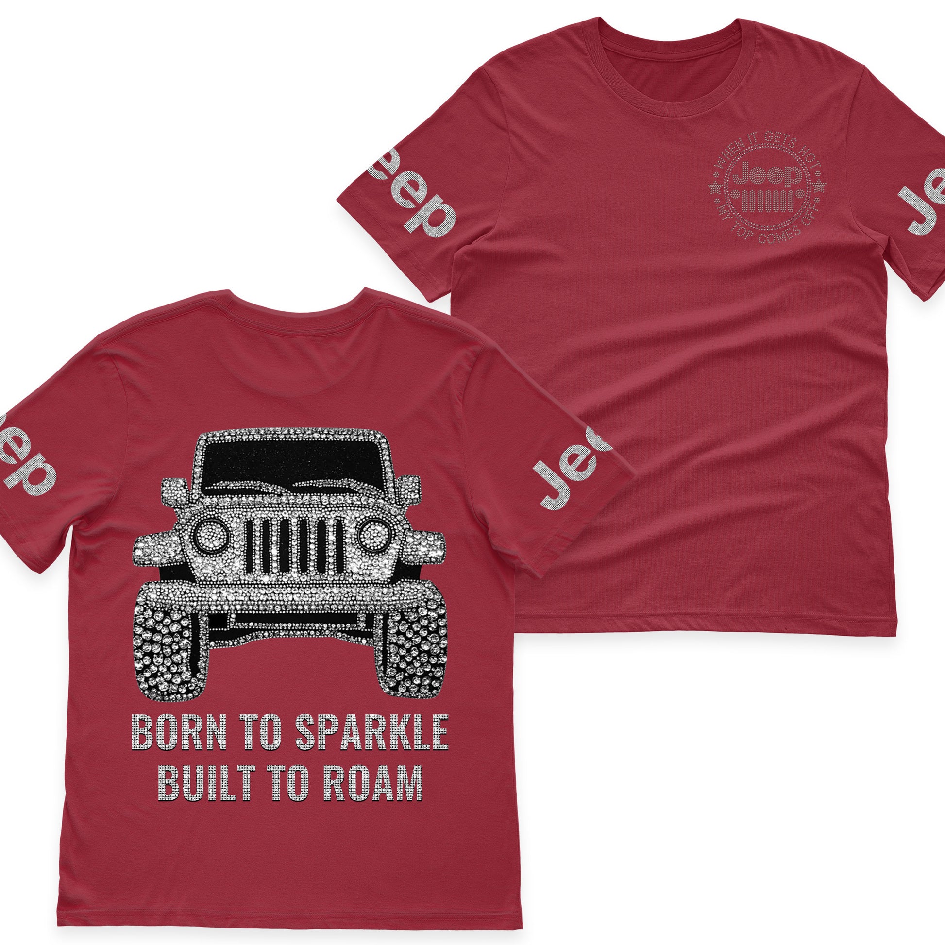Jeep Born To Sparkle Zip Hoodie Supler Store