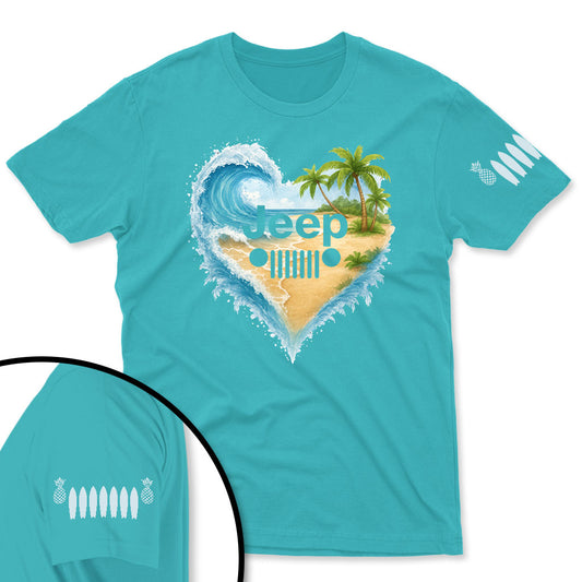 Jeep Girl Loves Beach Shirt