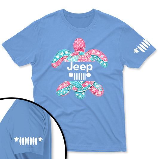Jeep Beach Sea Turtle Shirt