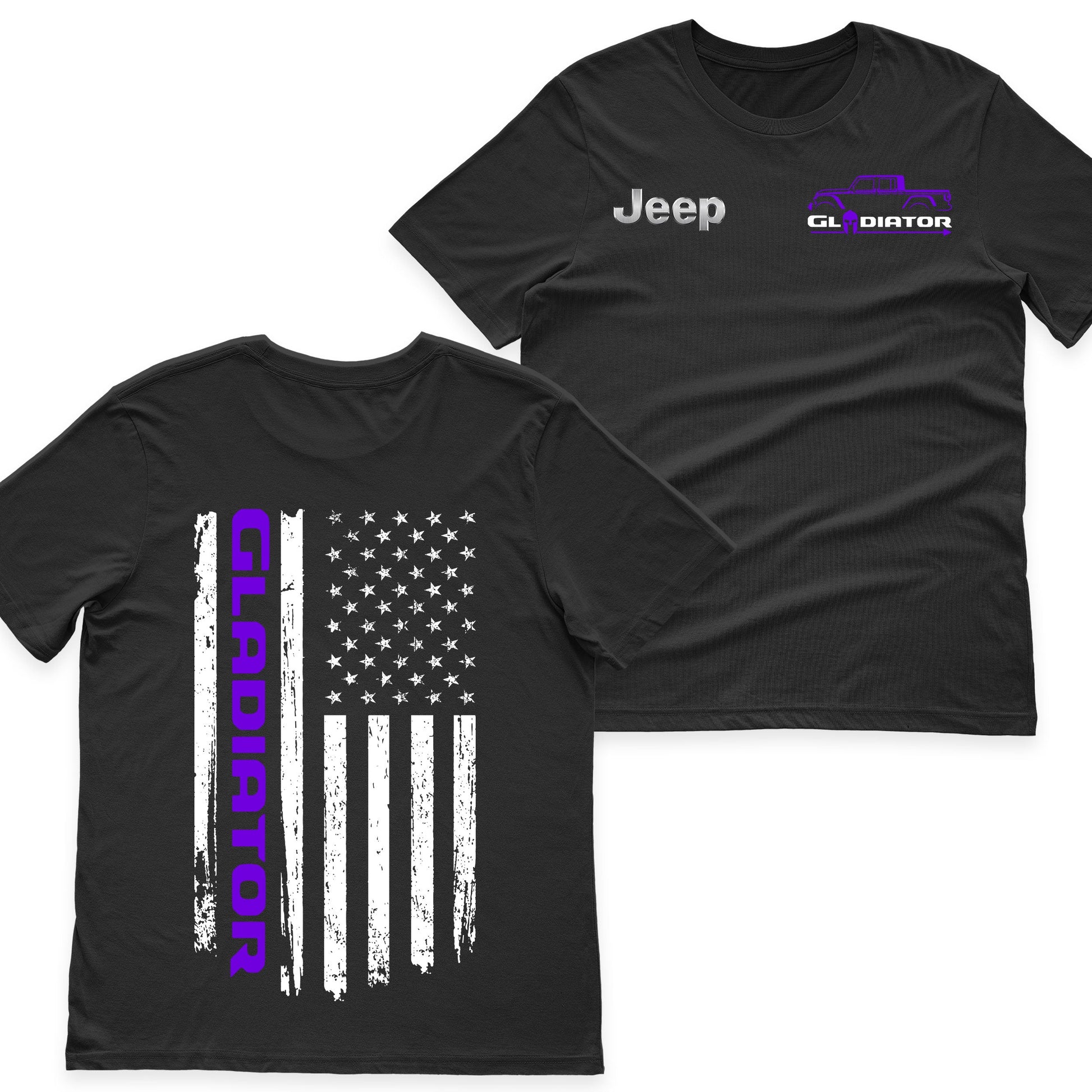 Jeep Gladiator American Flag Offroad Zip Hoodie Supler Store
