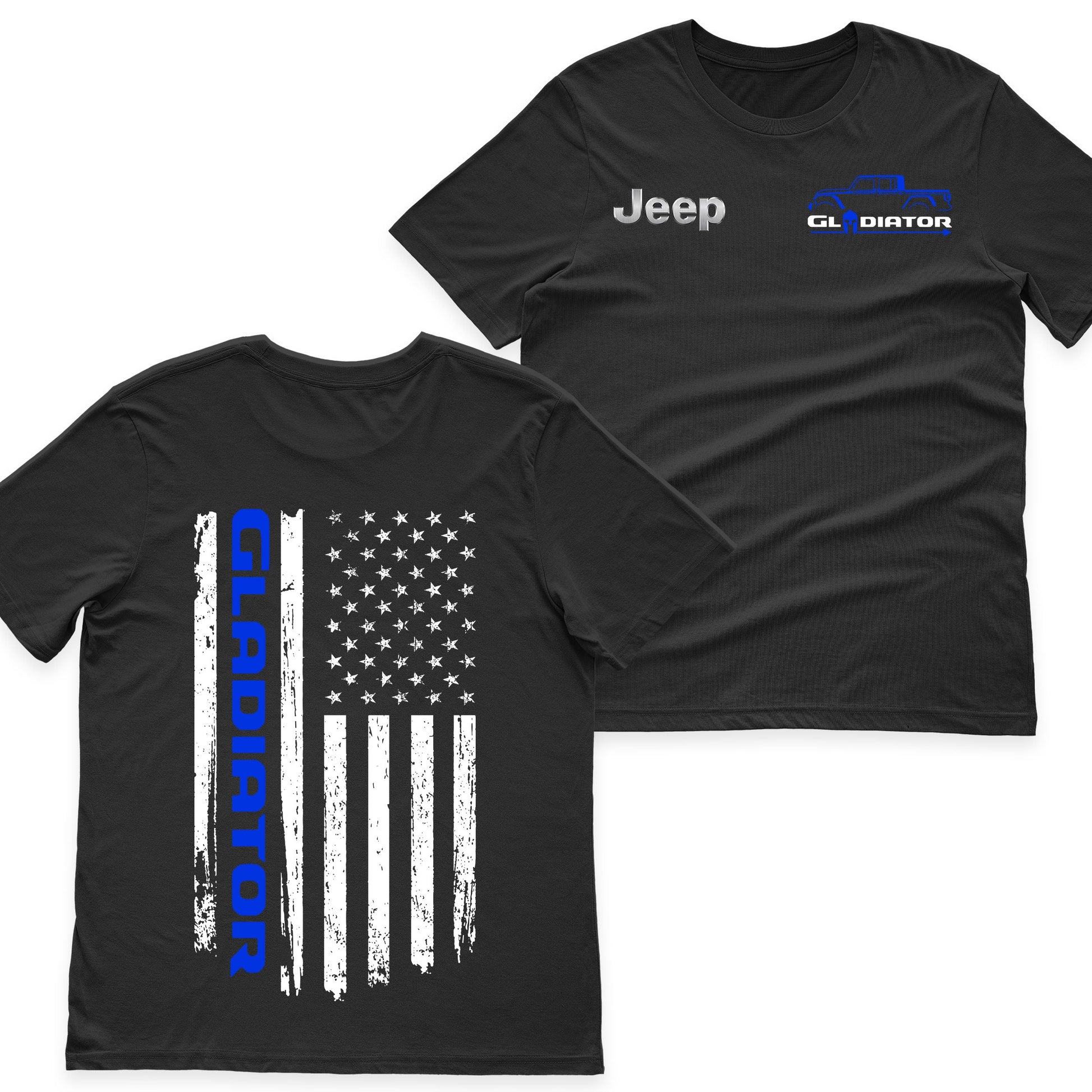 Jeep Gladiator American Flag Offroad Zip Hoodie Supler Store