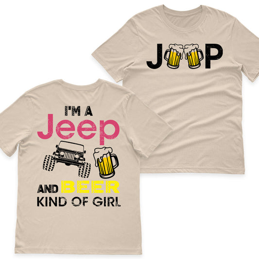 I'm A Jeep & Beer Kinda Girl Shirt
