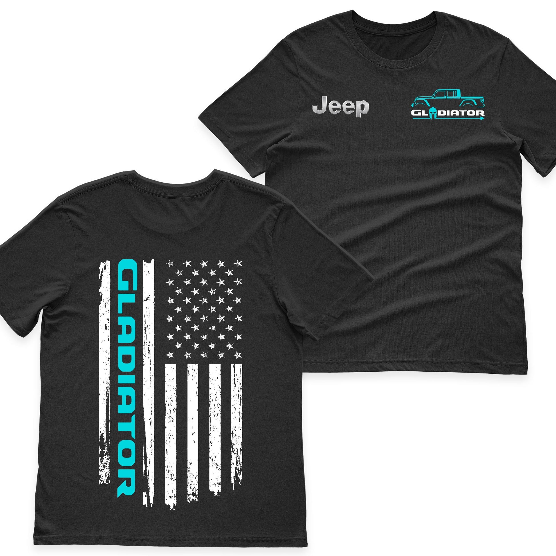 Jeep Gladiator American Flag Offroad Zip Hoodie Supler Store