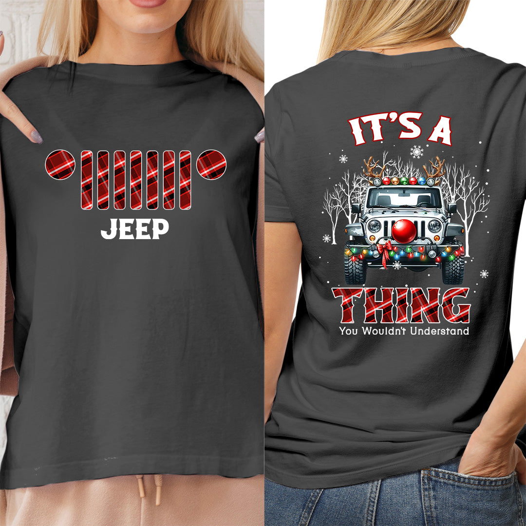 It's a Jeep Thing Christmas Gift Long Sleeve T-Shirt