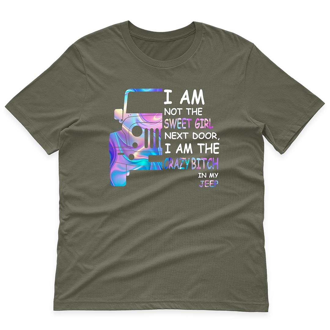 I'm Not The Sweet Girl Next Door Jeep Funny Skeleton Hand T-Shirt Hoodie Supler Store