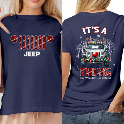 It's a Jeep Thing Christmas Gift Long Sleeve T-Shirt