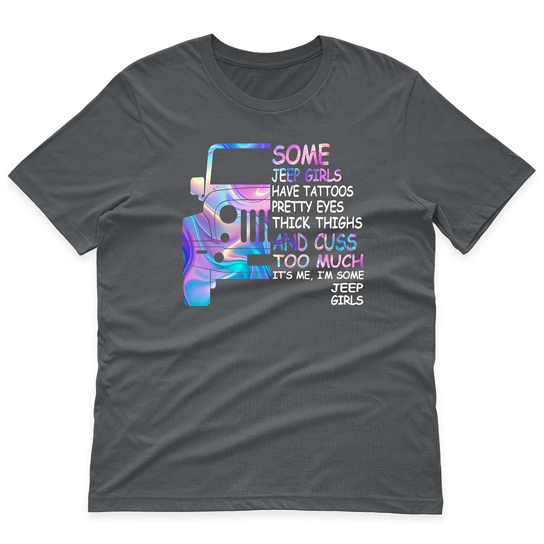 Some Jeep Girls Have Tattoos Funny Skeleton Hand T-Shirt Hoodie Supler Store