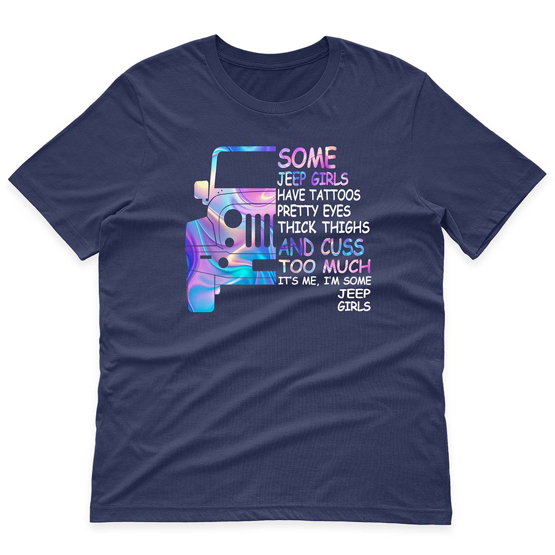 Some Jeep Girls Have Tattoos Funny Skeleton Hand T-Shirt Hoodie Supler Store