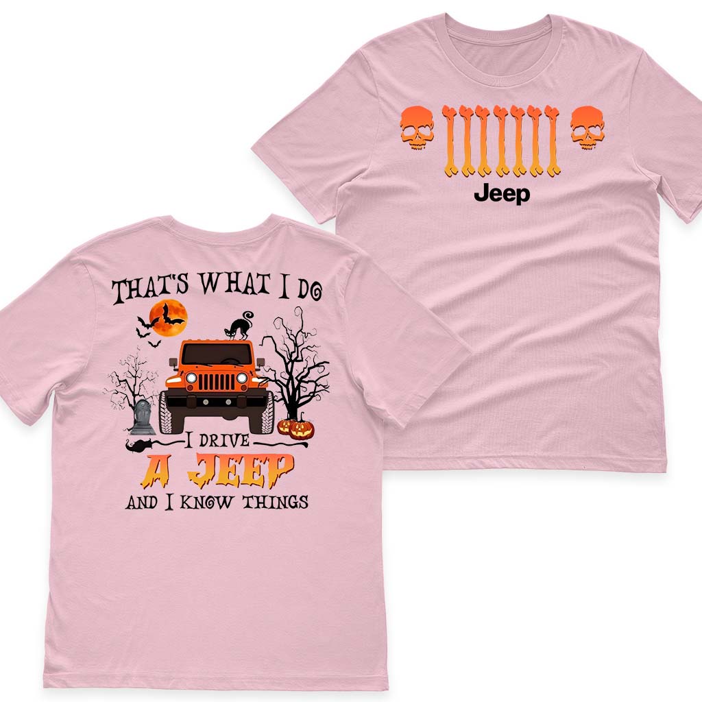 That's What I Do I Drive Jeep Halloween T-Shirt Hoodie Supler Store