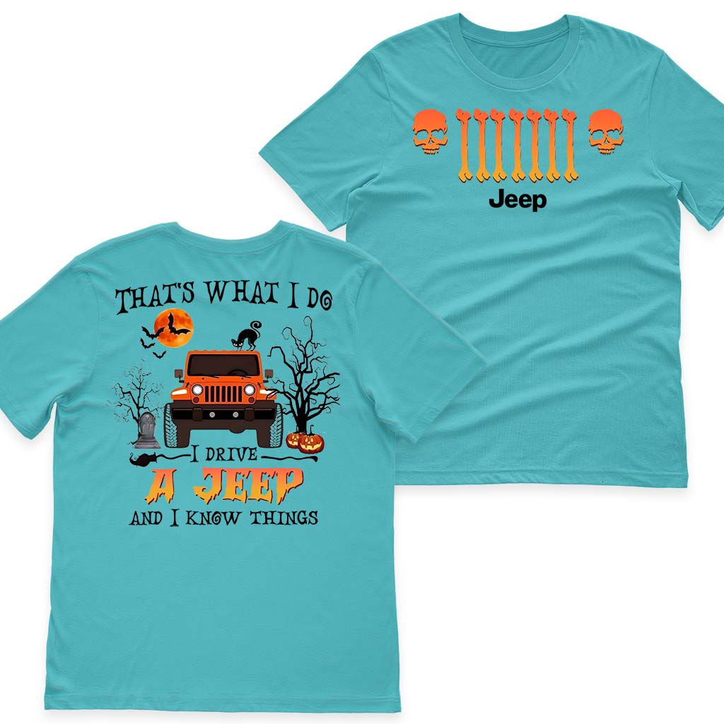 That's What I Do I Drive Jeep Halloween T-Shirt Hoodie Supler Store