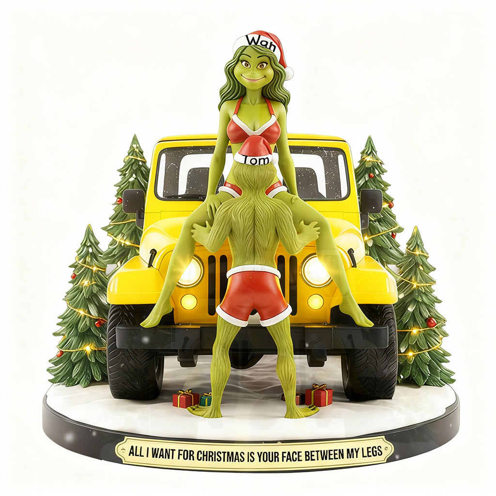 Personalized Funny Couple Jeep Acrylic Ornament Supler Store