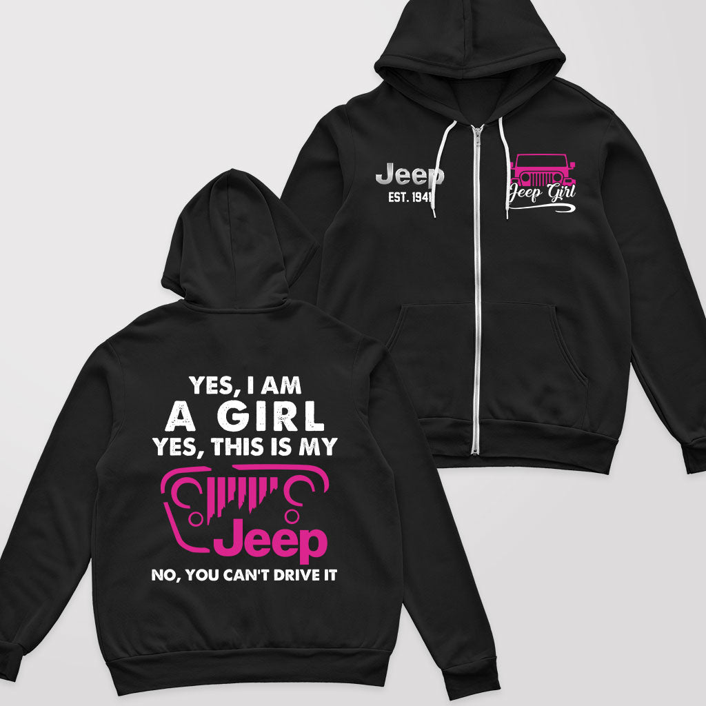 Yes This Is My Jeep You Can't Drive It Zip Hoodie Supler Store