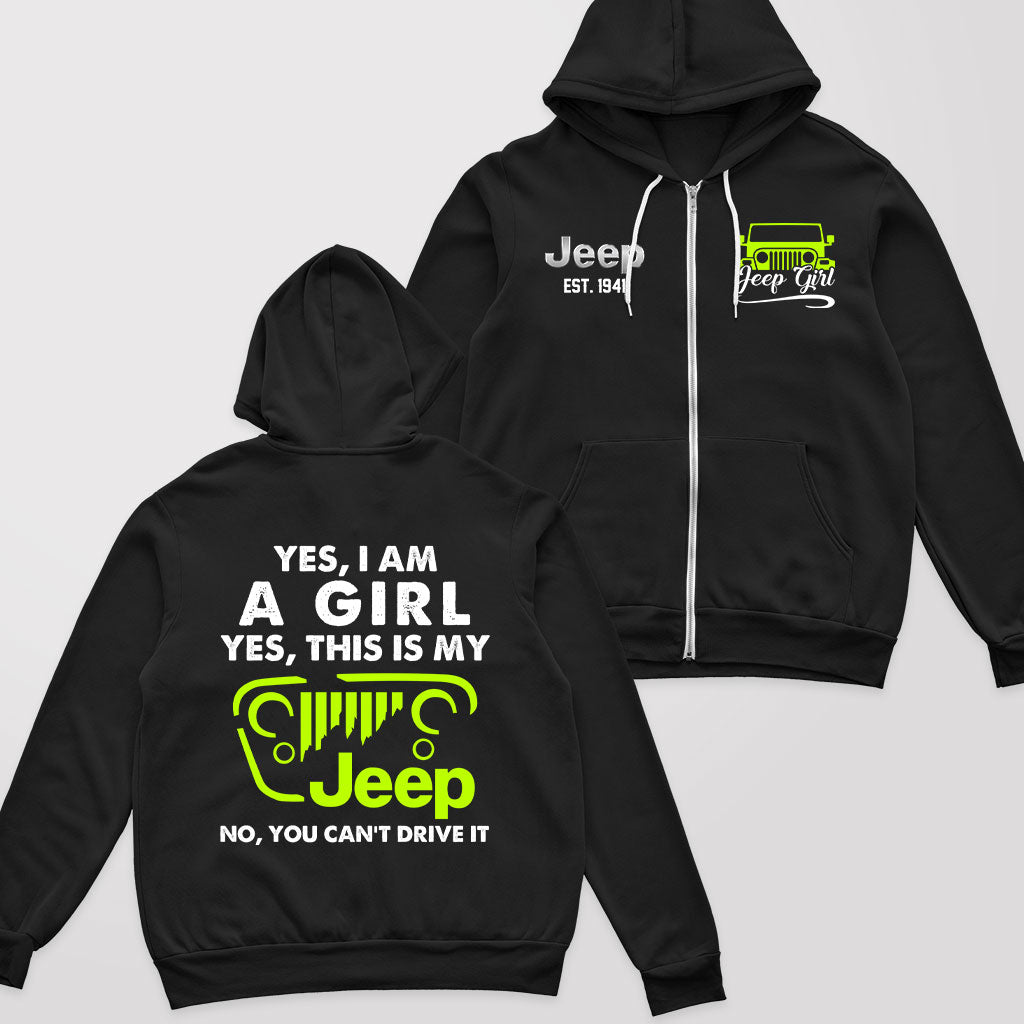 Yes This Is My Jeep You Can't Drive It Zip Hoodie Supler Store