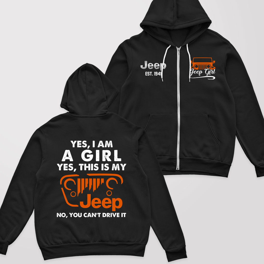 Yes This Is My Jeep You Can't Drive It Zip Hoodie Supler Store