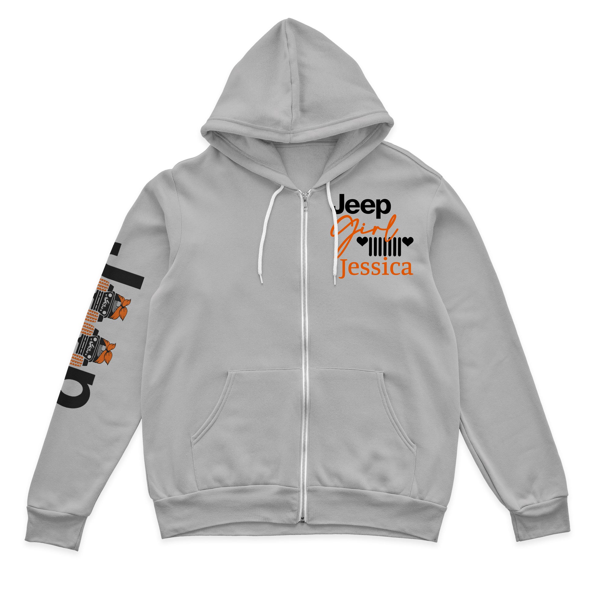 Personalized Multicolor Jeep Girl US Offroad Quarter Zip Sweater Hoodie Supler Store