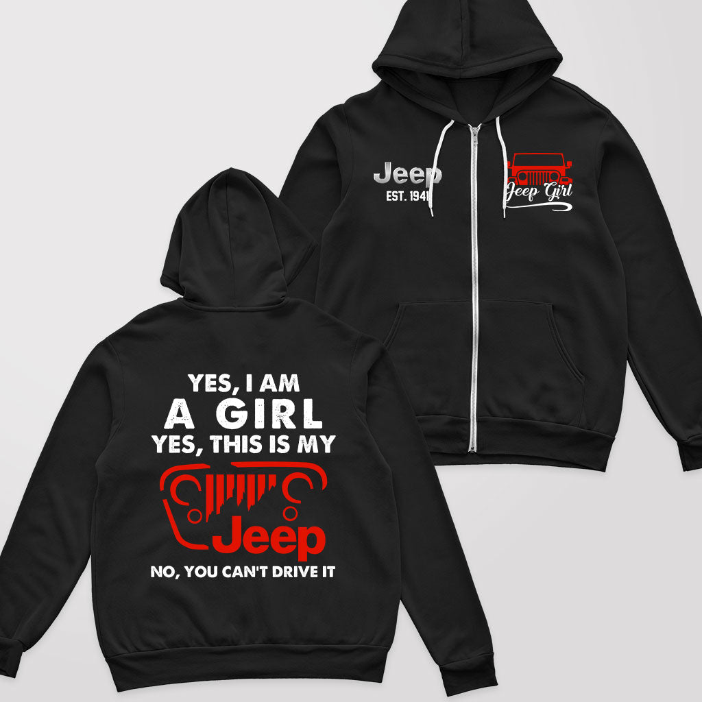 Yes This Is My Jeep You Can't Drive It Zip Hoodie Supler Store