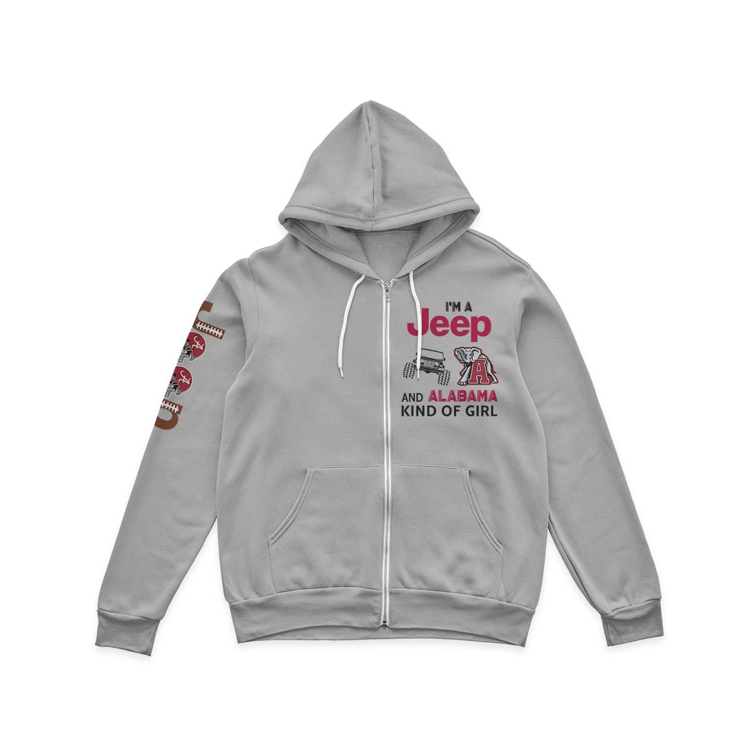 Alabama Football Jp Kinda Girl Quarter Zip Sweater Supler Store